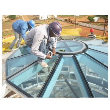 LF Good quality prefab glass dome building